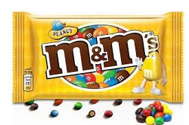 Home m&m peanuts 45g@24/ctn